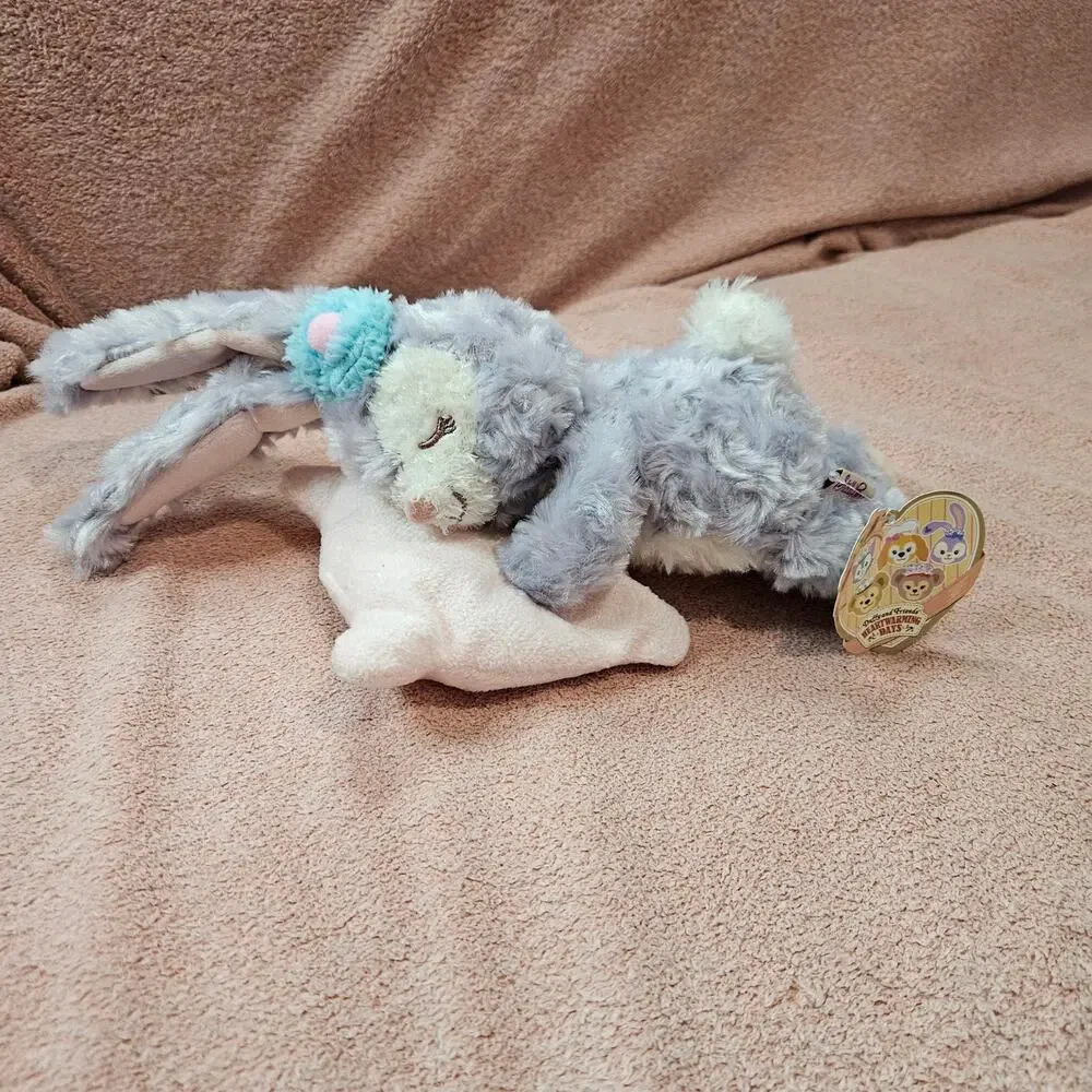 NWT Tokyo DisneySea Resort StellaLou Duffy's Sweet Dreams Weighted Plush Toy